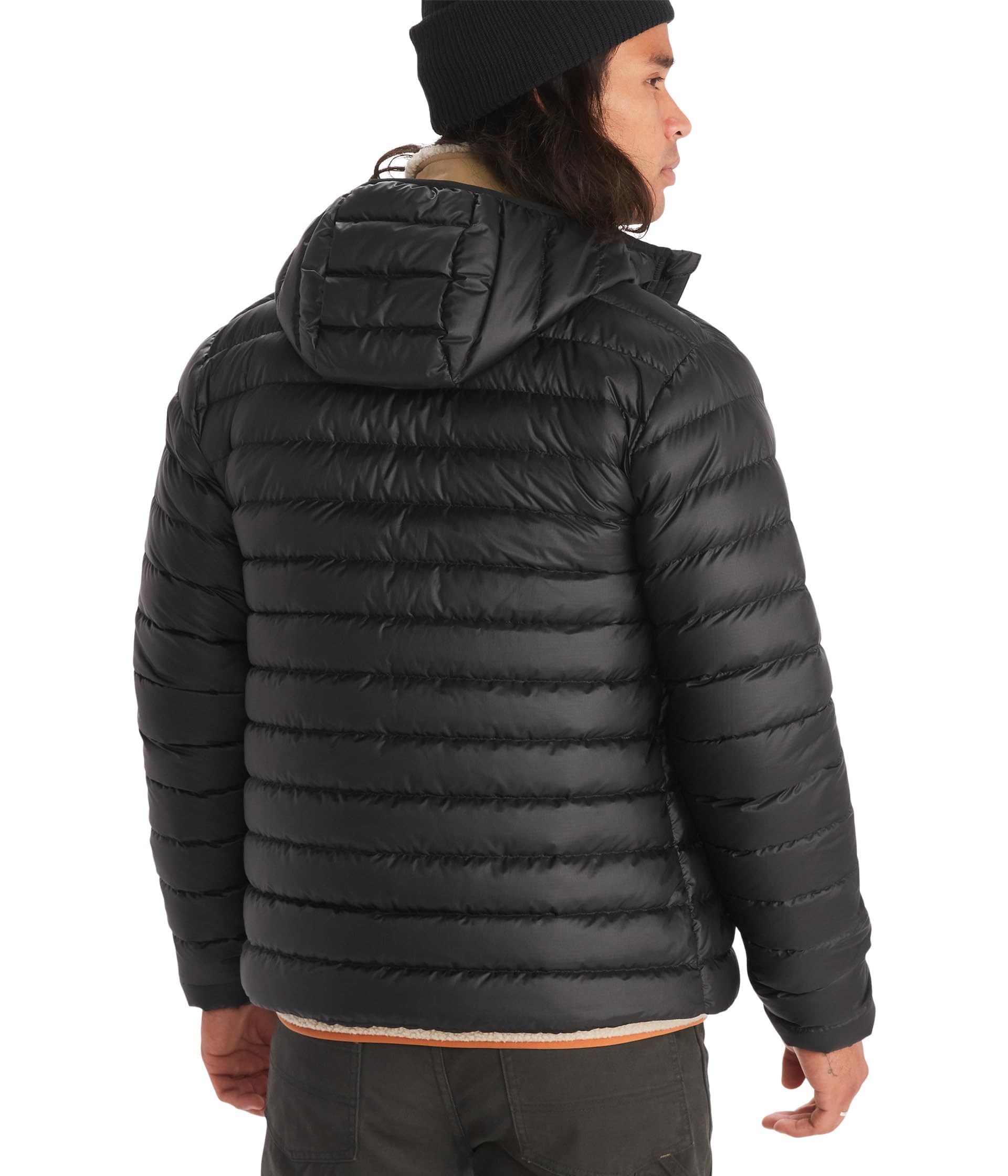Marmot Herren Highlander Hoody Leichte Daunenjacke, warme Winterjacke, wasserabweisende Steppjacke, winddichte Funktionsjacke, klein packbare Outdoorjacke mit Kapuze (1er Pack)