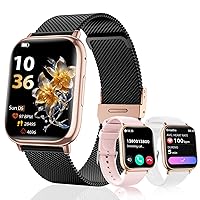 SLOKSFil Smartwatch Donna con Chiamate Bluetooth, 1.83" Fitness Orologio Smartwatch