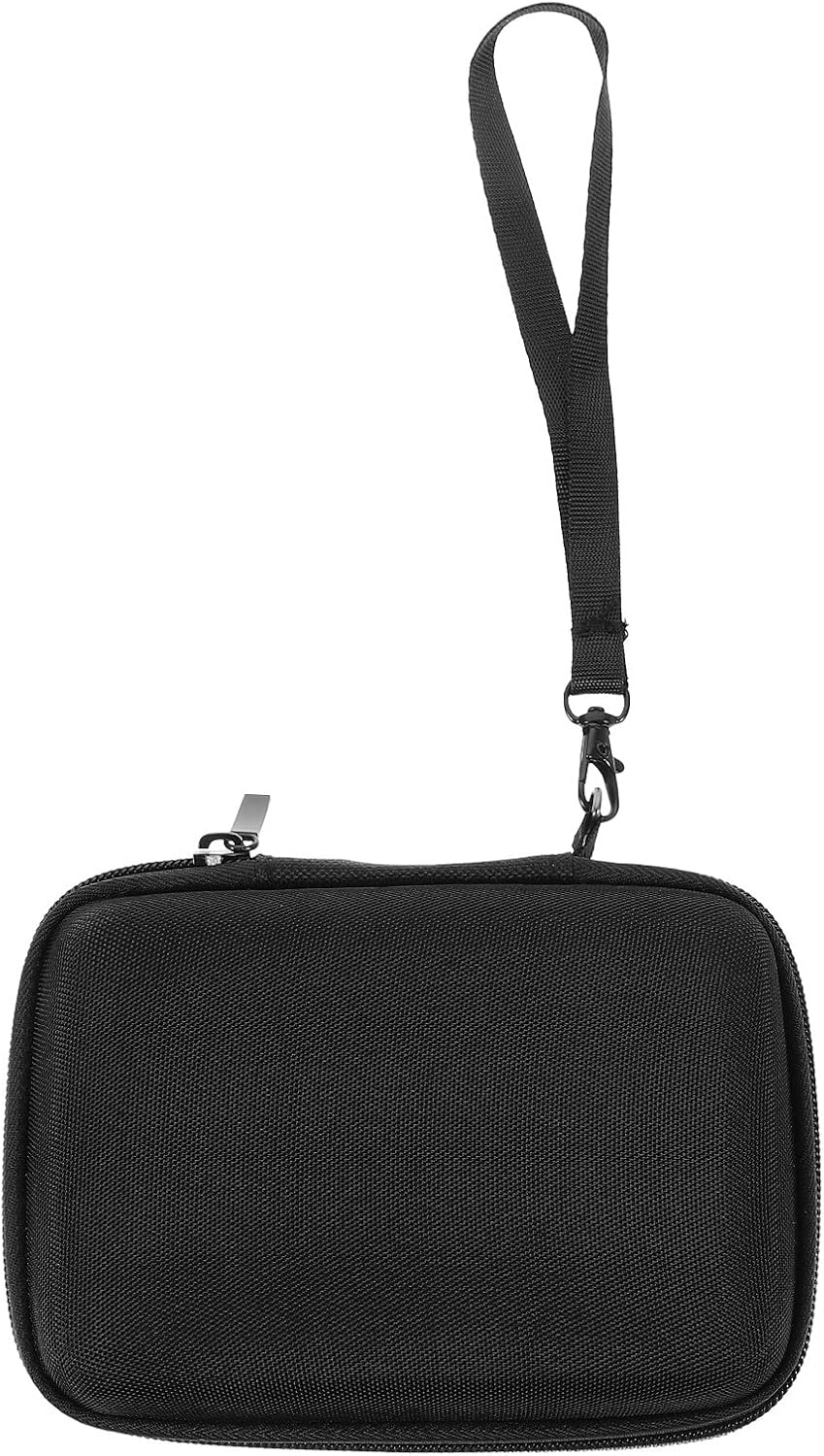 Veemoon Mobile HDD Organizer Case with USB Data Cable Pouch, Portable Hard Drive Storage Bag for External SSD and Power Bank, Compact Protective Electronics Accessory for Travel and Daily