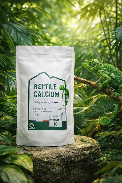 Foto 5 de 5 de Cemacré ReptileCalcium® - 150 g - Producto especial Reptiles y Anfibios - con vitamina D3