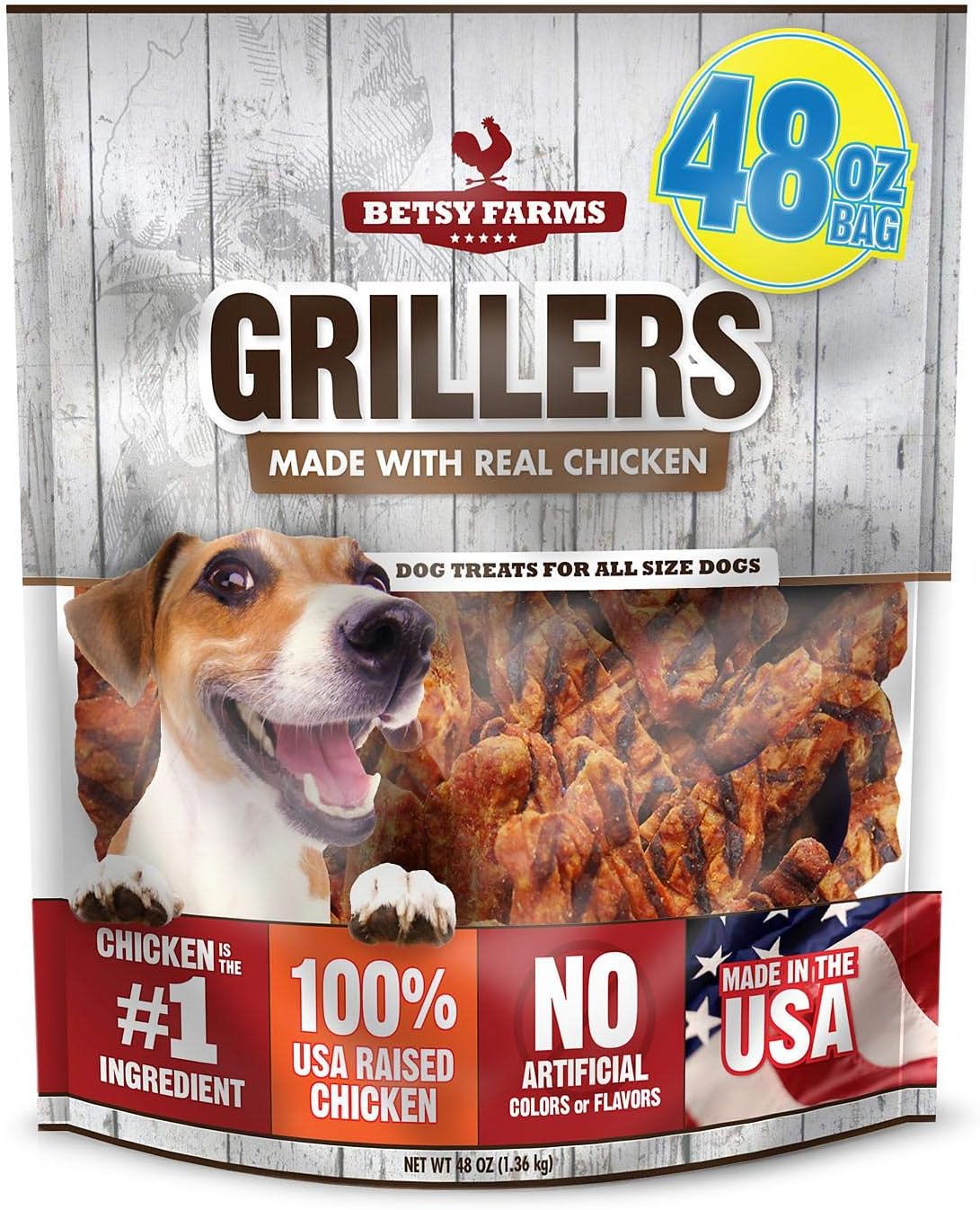 MBetsy Farms Grillers Dog Treats (48 oz.) (pack of 2)