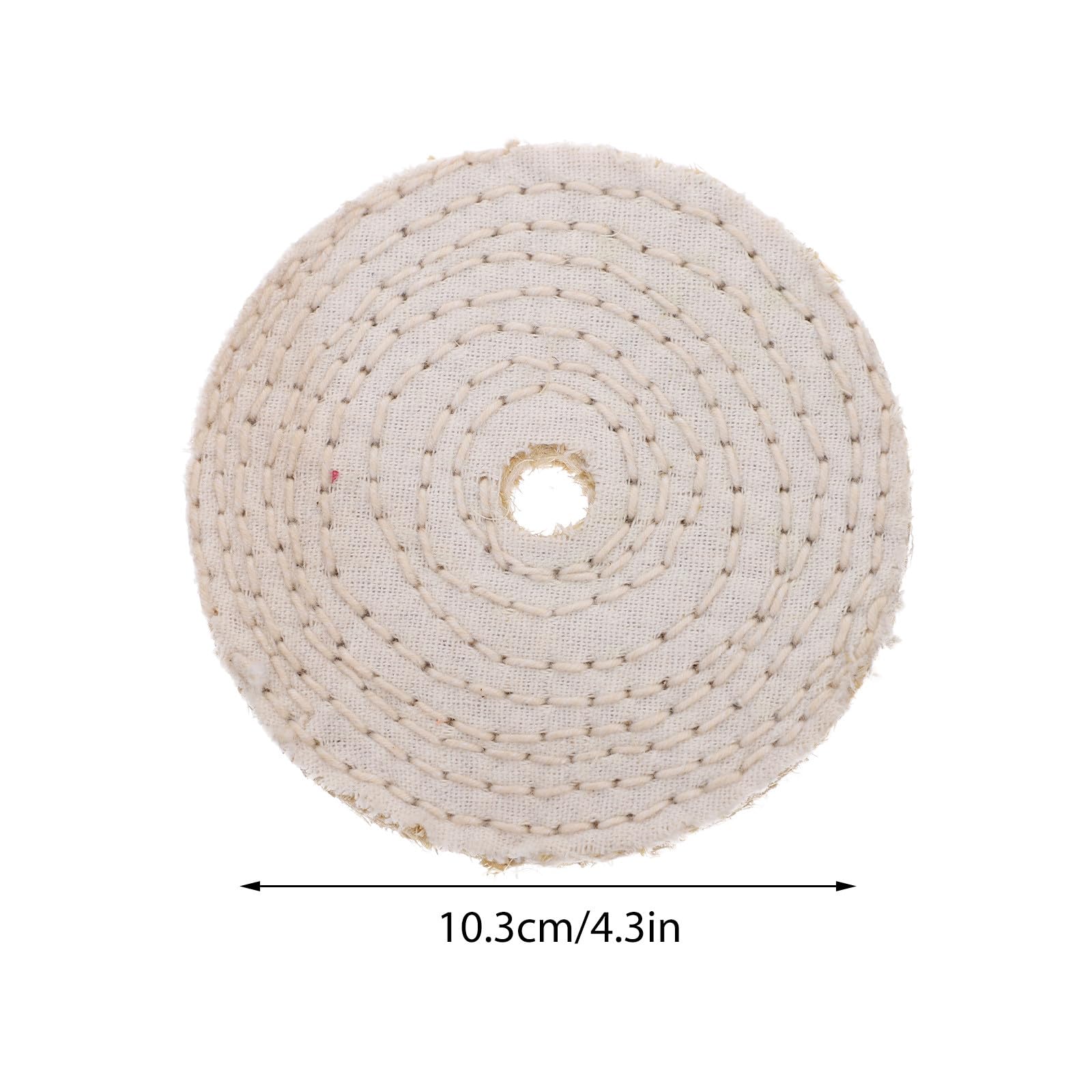 VALICLUD Kit Lucidatrice per Auto e Cerchi 5 Tamponi da 4" e Supporto, Accessorio per Trapano, di Mobili e Gioielli, Uso Professionale e Durata Prolungata