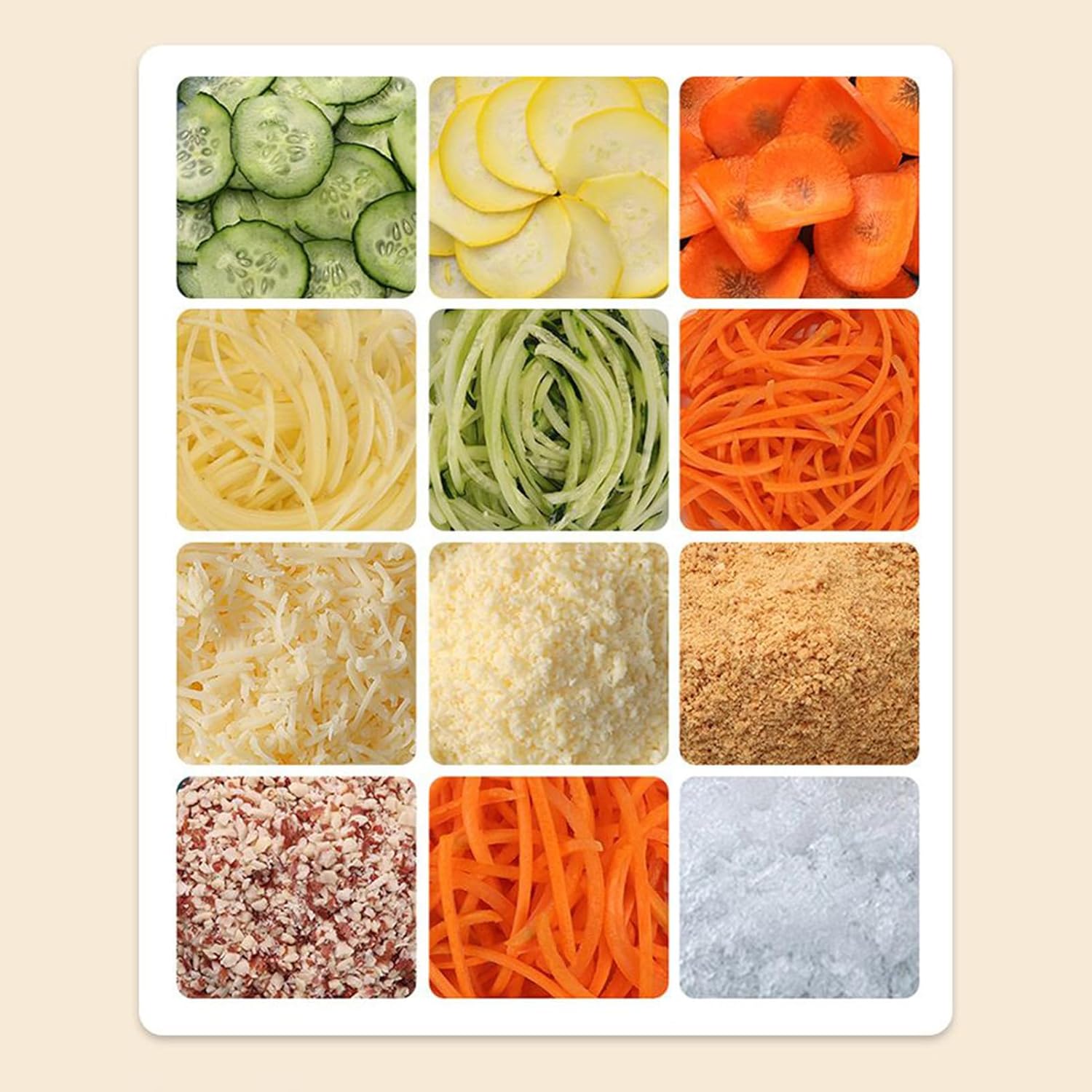 Automatic Cheese Grater, Rechargeable Electric Vegetable Slicer and Food Chopper, Multifunctional Cutter for Cucumber Carrot Potato Onion Garlic, Quick Meal Prep Kitchen Appliance, Compact Countertop