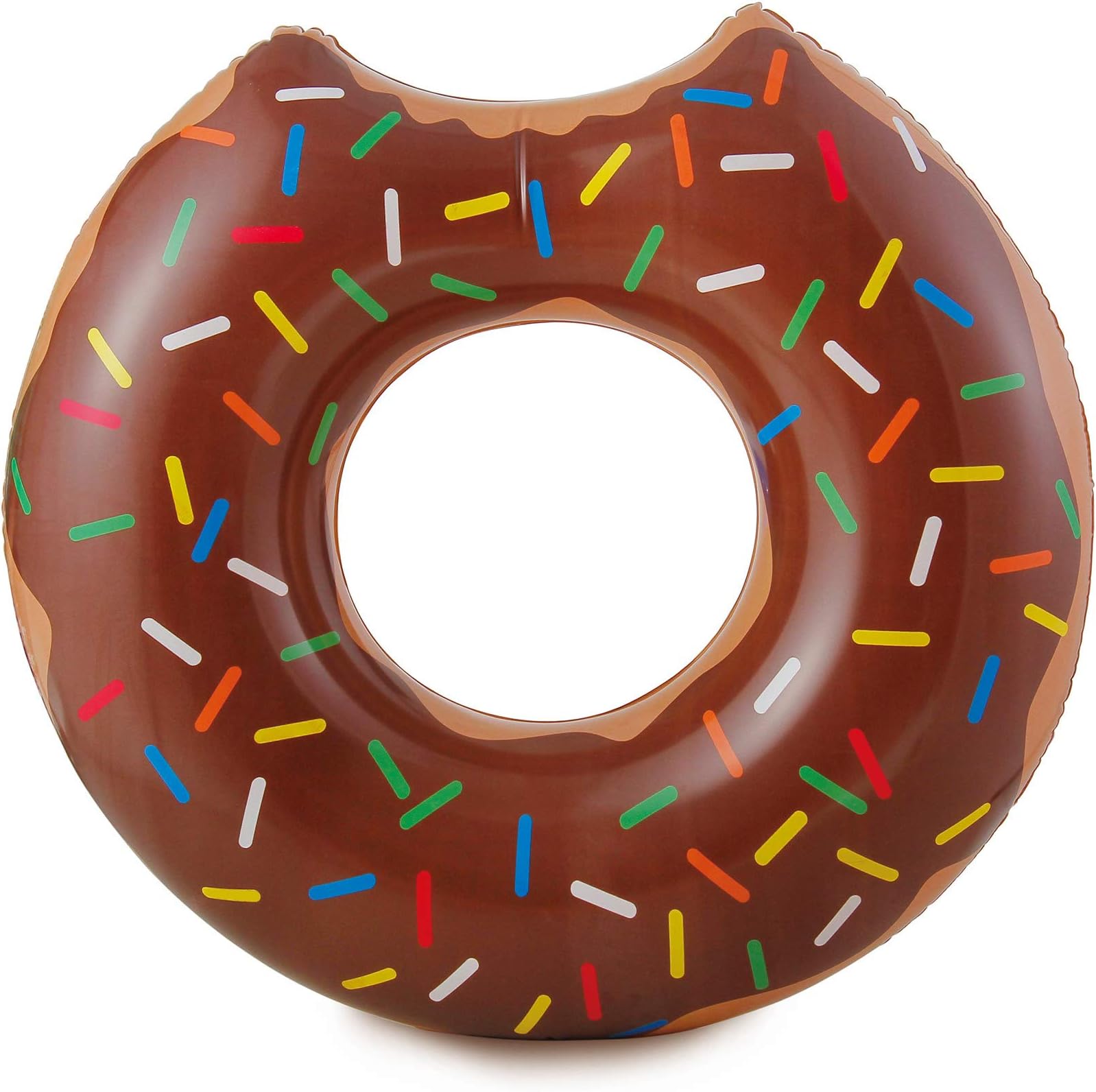 Chocolate Doughnut - Inflatable Pool Tube