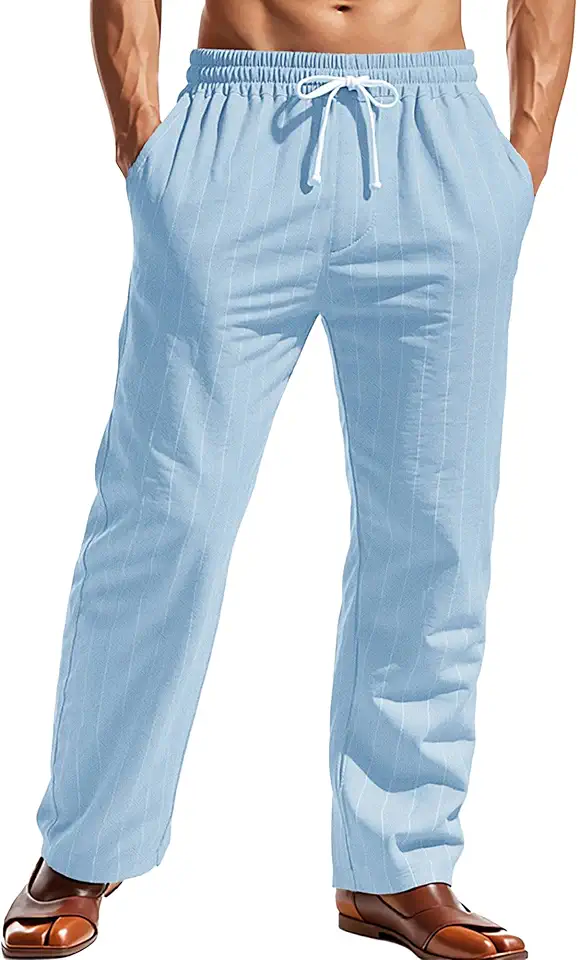 SEAUR Lightweight Breathable Sweatpants Straight Trousers