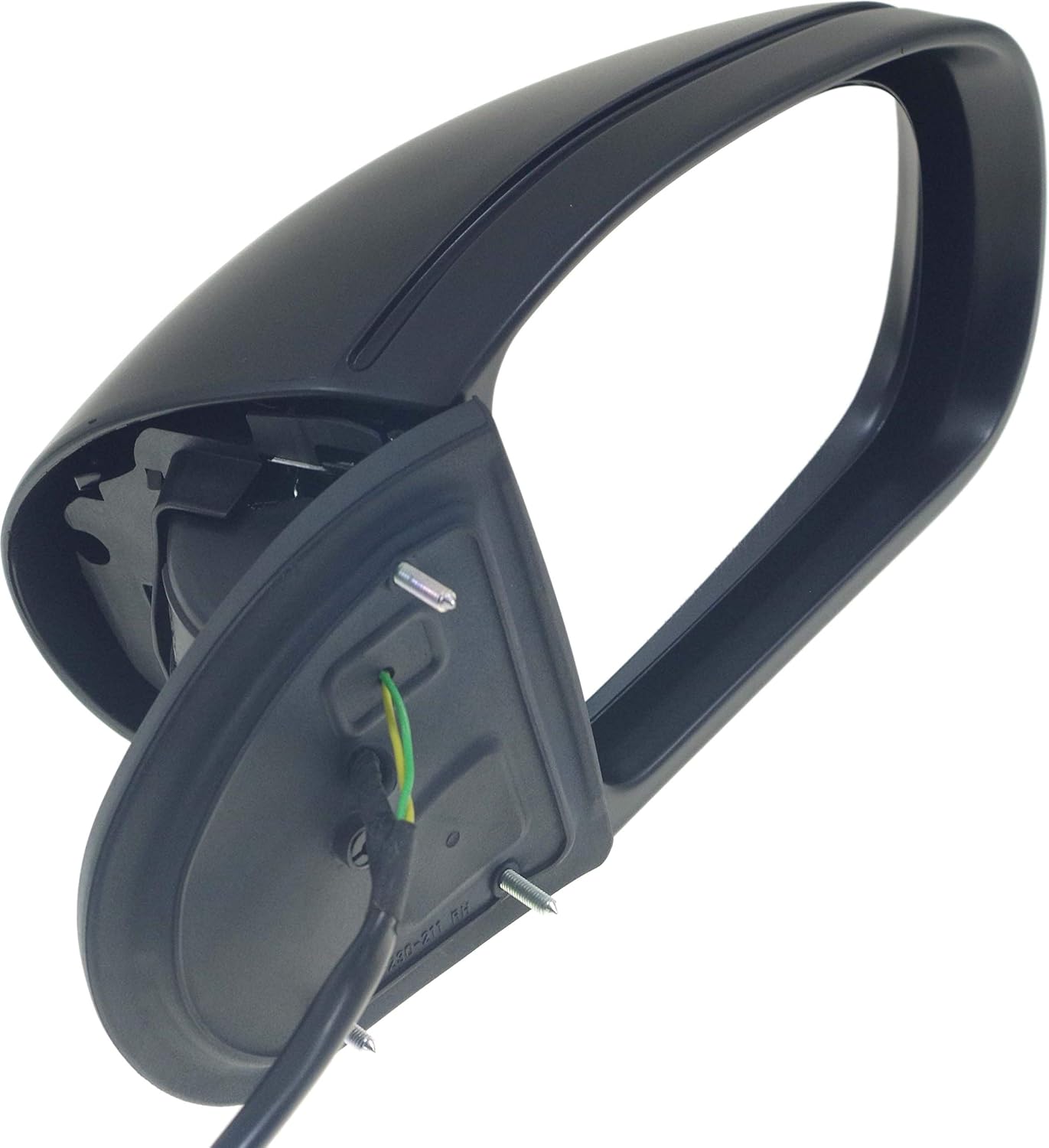 Kool Vue Passenger Side Power Heated Mirror for Mercedes Benz C230 2005-2007 Power Fold With Signal Light; Without Memory Paintable
