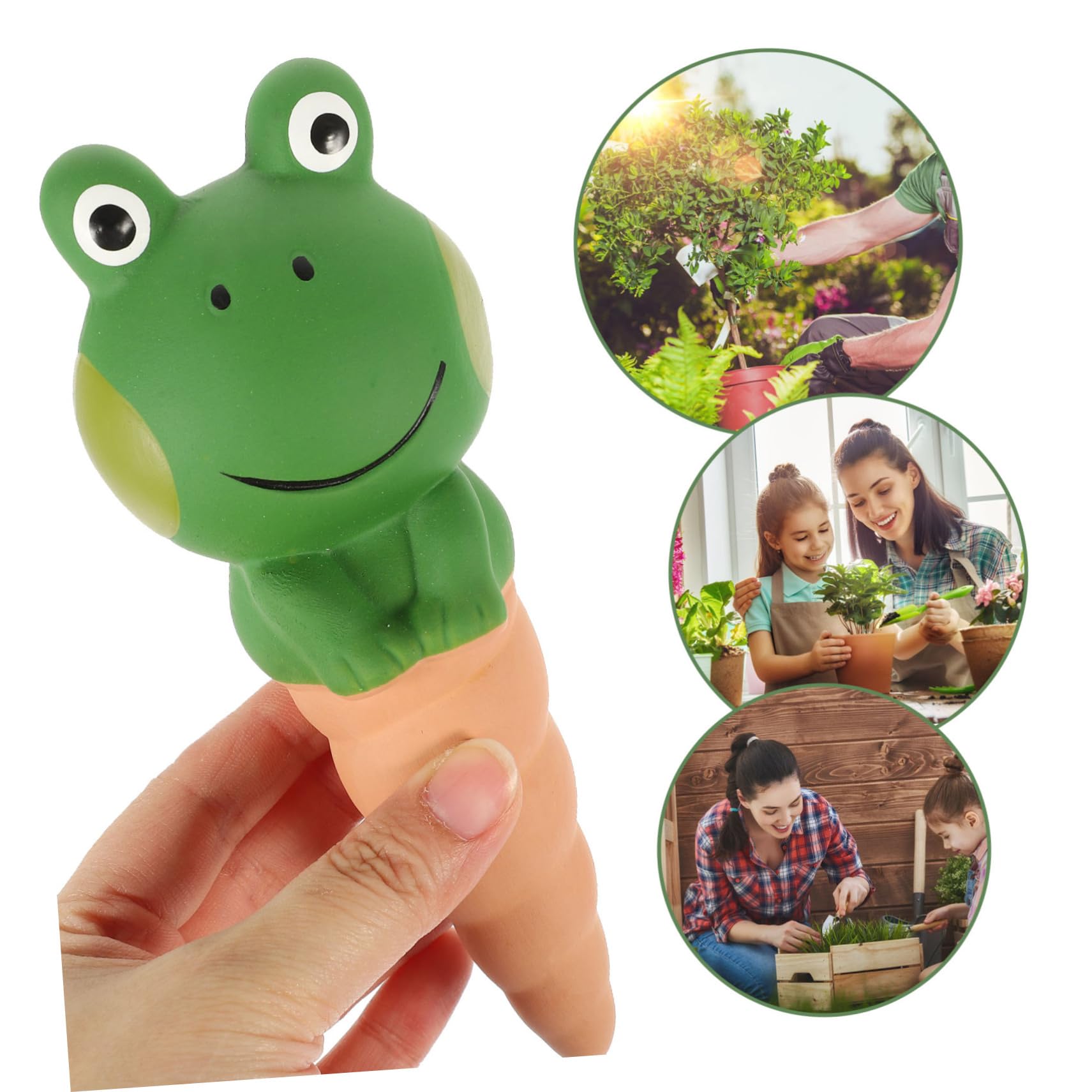 POPETPOP 4pièces Lot de Globes Arrosage Automatique pour Plantes Intérieur Picots Forme Grenouille Arroseurs pour Bonsaïs Dispositifs Arrosage
