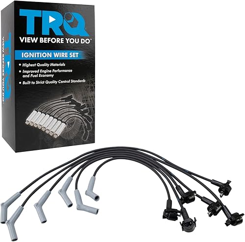 Miniatura 13 de TRQ Juego de cables de bujía de encendido del motor compatible con Hyundai Tucson Kia Sportage 2.7L Nrew