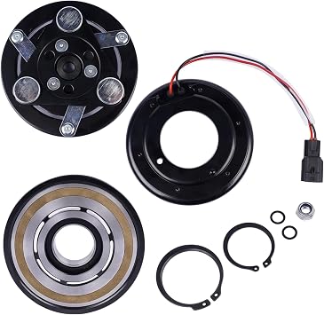A/C Compressor Clutch Kit Replacement for Nissan Sentra L4 1.8L 2013-2019 926003SH0A 926003SH1C 97585
