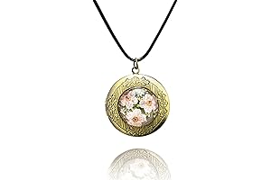 18' Oval Photo Memory Locket Necklace