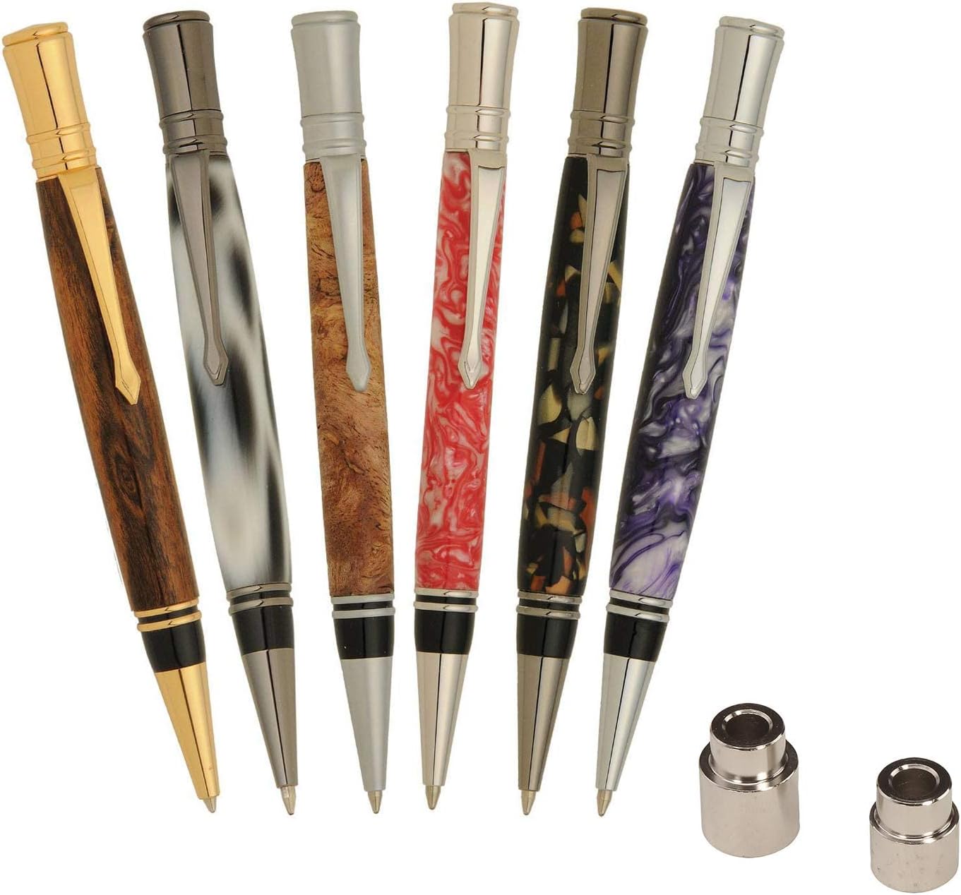 Penn State Industries PKEXECFREE Executive Pen Kit Starter Package Woodturning Project, Multi