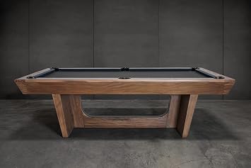 Nixon Billiards - Kai Slate Billiard Pool Table Walnut, 7FT and 8FT