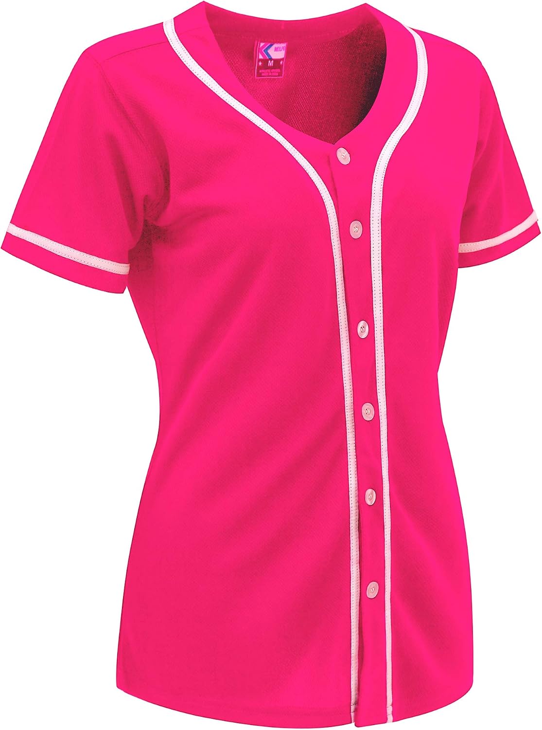 MOLPE Baseball Jersey Women, Womens Baseball Button Down Jersey, Plain Baseball Button Up Jersey, Softball Shirts