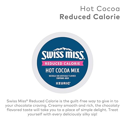Vista 41 de Swiss Miss - Chocolate caliente de leche, cápsulas Keurig para chocolate caliente de una sola porción, 72 unidades.