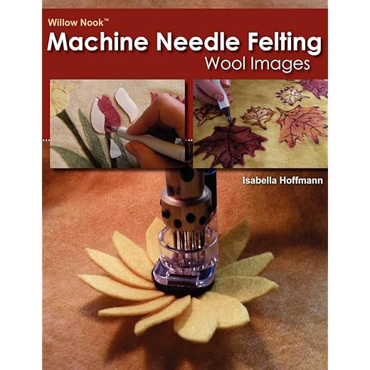 Willow Nook Machine Needle Felting Wool Images