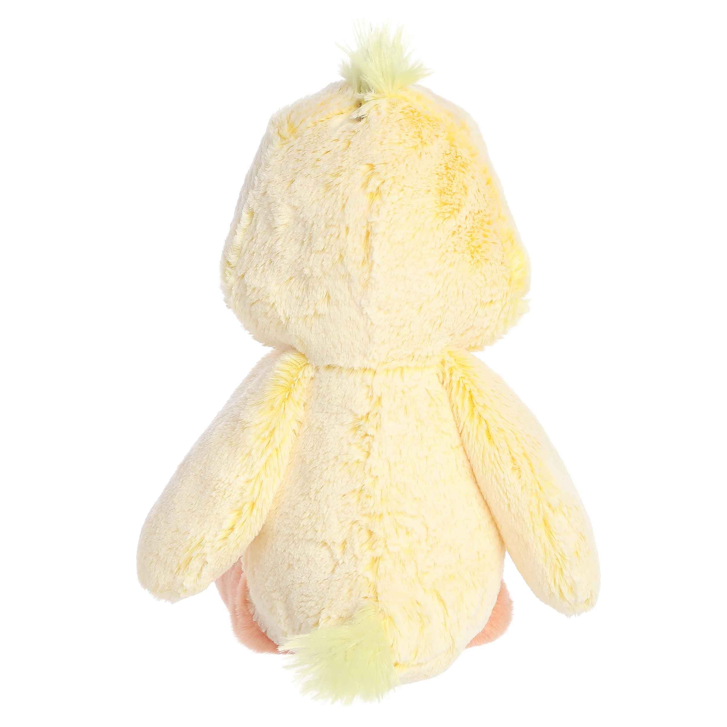 Aurora Adorable Cuddlers Dani Duck Baby Stofftier – Sicherheit und Einschlafhilfe für Kinder und Babys – perfekt für Babypartys und Kinderzimmer-Dekorationen – Gelb, 35,6 cm