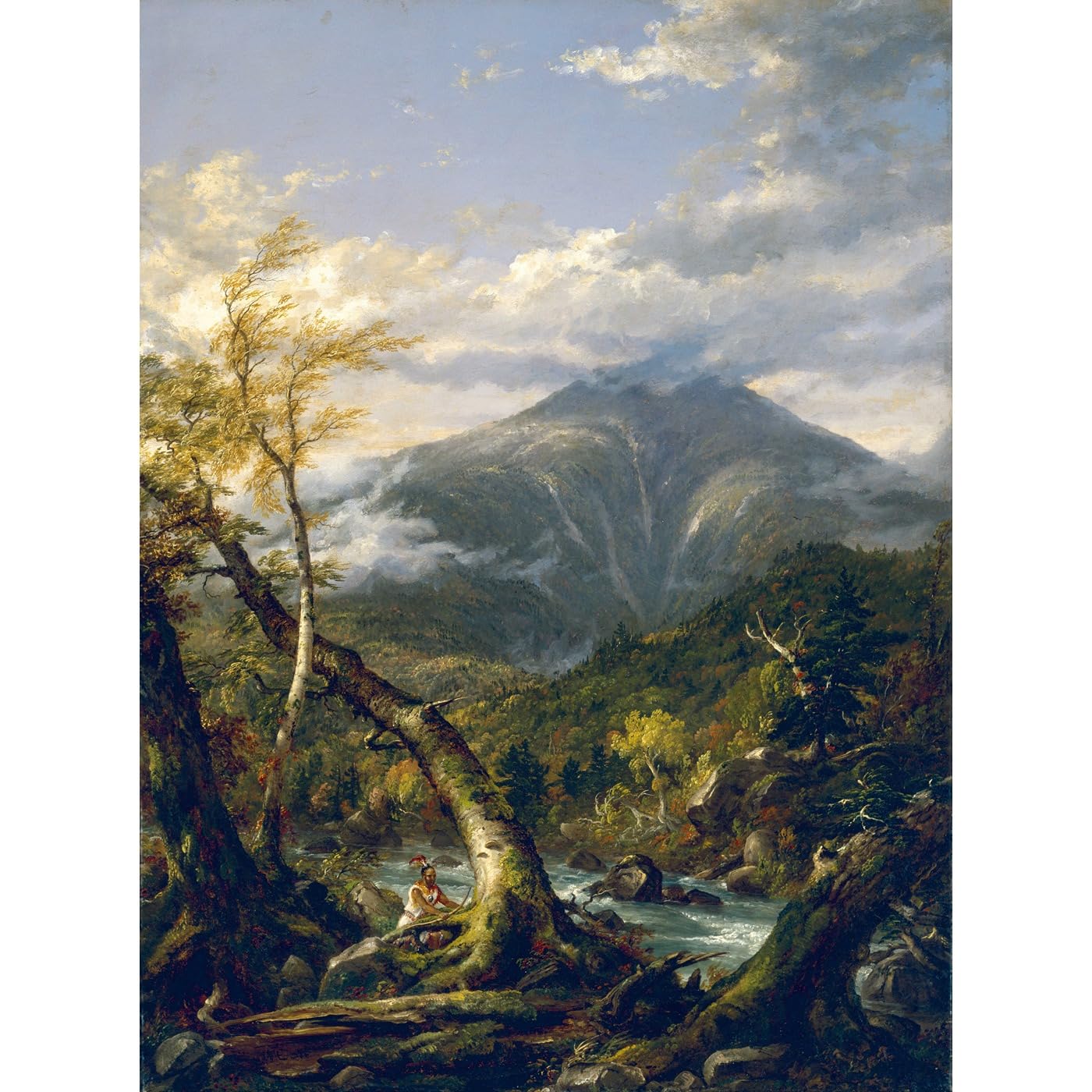 Poster Thomas Cole Indian Pass 76x101 cm pour salon moderne - 2