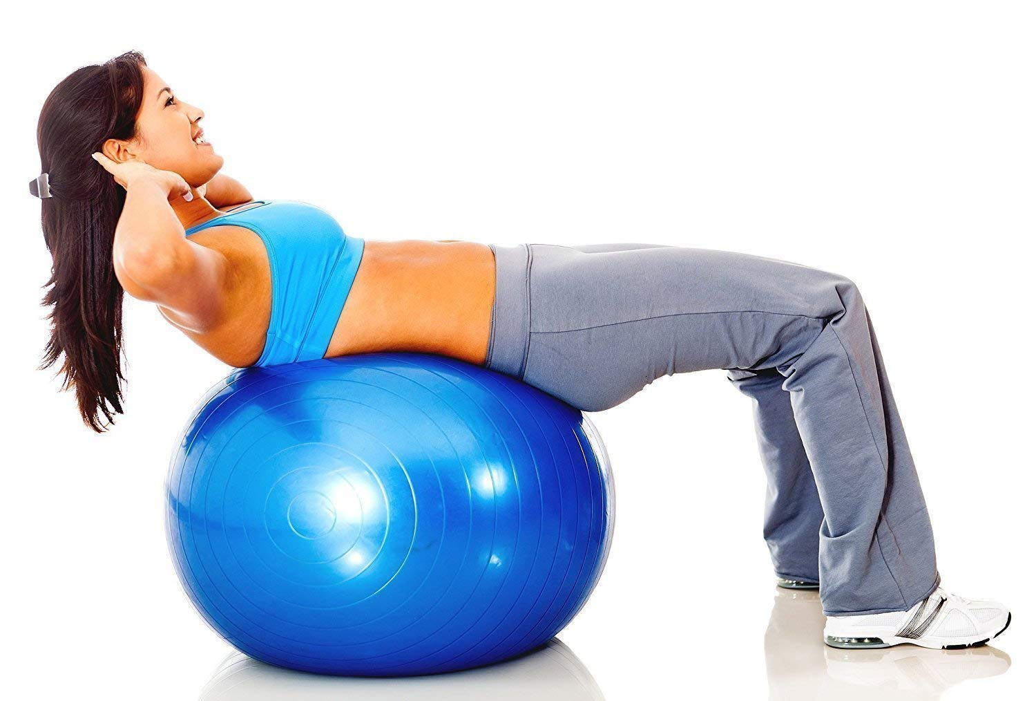 Surat Dream PVC Gym Ball With Foot Pump, Size 65 cm, (Random Colour) (B07R8MHQML) Amazon Price History, Amazon Price Tracker