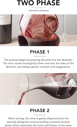 Miniatura 3 de Final Touch 5 piezas vino tinto L'Grand Conundrum Decanter & Glass Set (WDA659)