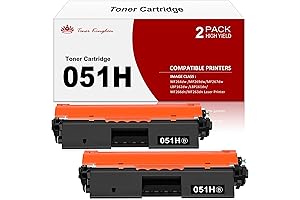 Toner Kingdom 051H 051 Toner Cartridge Replacement for Canon 051H Toner Cartridge 051