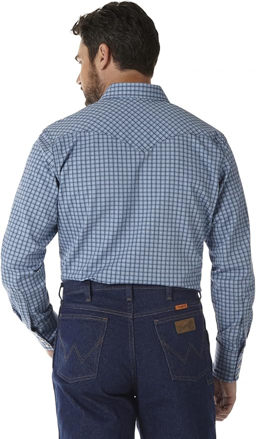 Chemise décontractée à carreaux