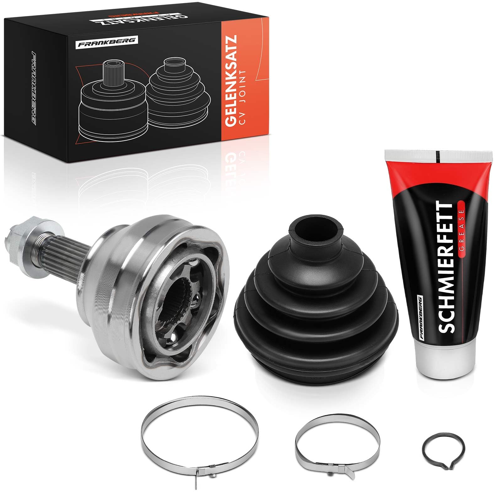 Frankberg Kit de junta homocinética lado de la rueda eje delantero | Compatible con: 147.937
