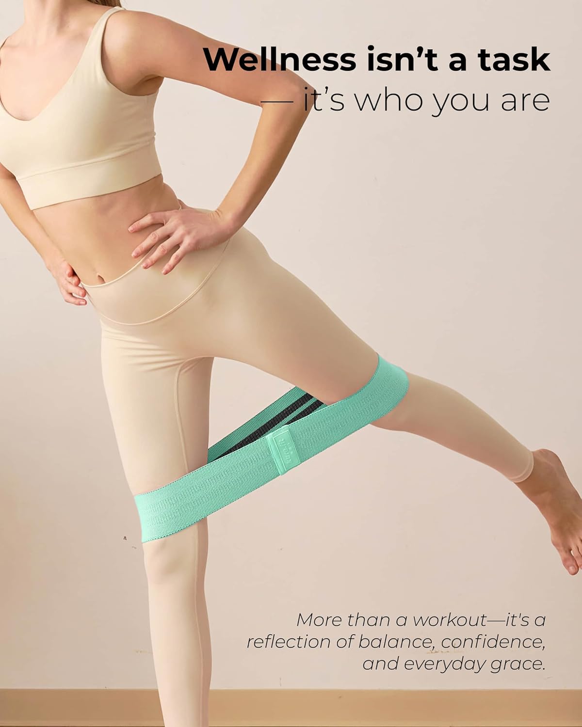 Green Adjustable Wrist and Ankle Weights 1lb Each Set of 2 and Green Pilates Kit Bundle