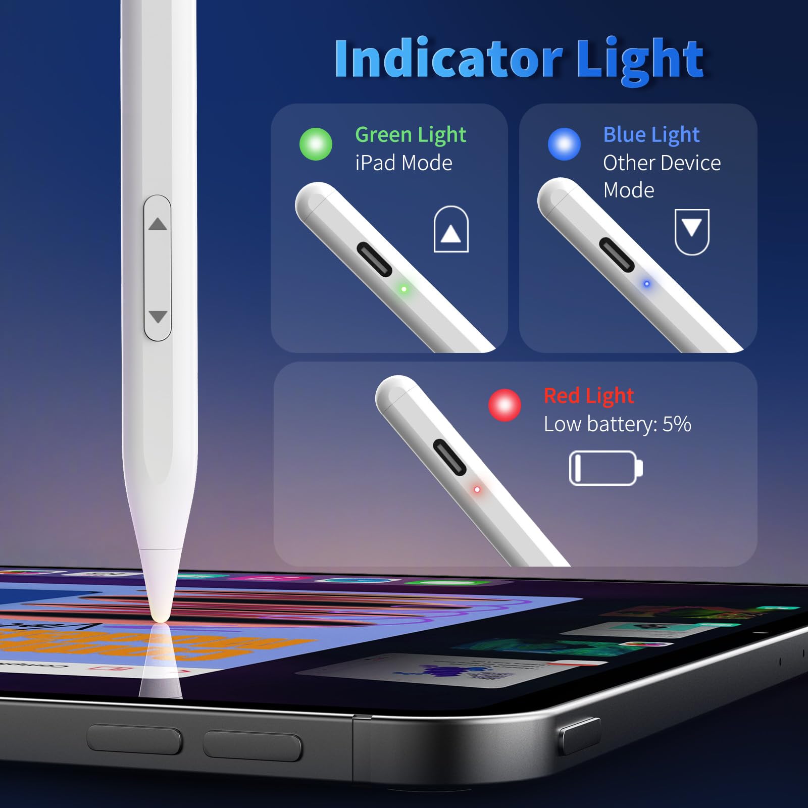 StylusHome 10 Mins Fast Charging Stylus Pen for iOS & Android Touch Devices — Amazon image 5