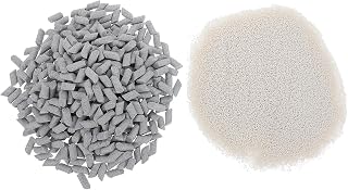 Operitacx 2 Bags Rock Tumbling Media - Stone Polishing Grit - Ceramic Tumbling Filler Media - Polish Refill Kit - Rotary Tumbler Supplies for Home Craft (1 LB/Bag