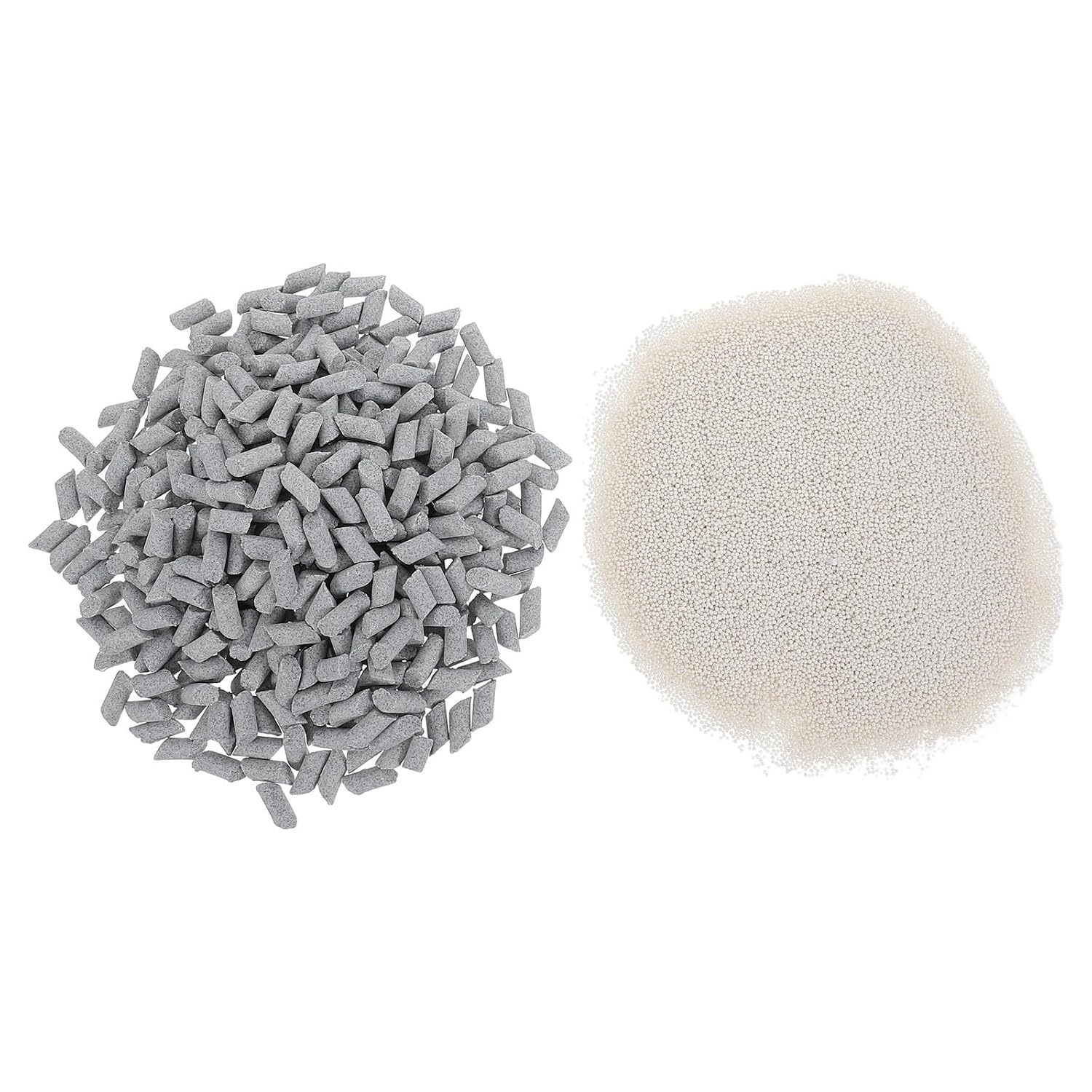 Operitacx 2 Bags Rock Tumbling Media - Stone Polishing Grit - Ceramic Tumbling Filler Media - Polish Refill Kit - Rotary Tumbler Supplies for Home Craft (1 LB/Bag
