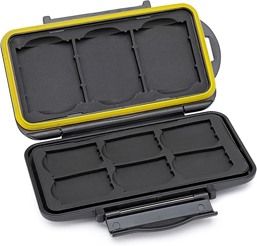 Miniatura 6 de Koah Pro 2 en 1 carcasa de aluminio OTG lector de tarjetas SD de doble ranura y estuche de transporte de almacenamiento de memoria resistente