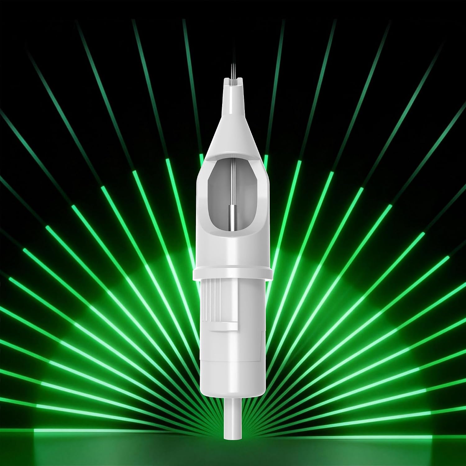 T-Tech Tattoo Equipment USA Magnum Needle Cartridges, Medical-Grade Plastic and Stainless Steel, Generation C, for Coloring and Shading (C1211RM)