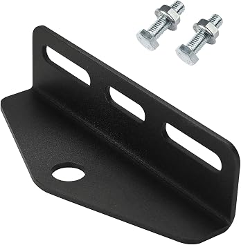 Universal Zero Turn Lawn Mower Trailer Hitch Heavy Duty Adapter Bracket Receiver 3"-6" Mount 3/4" Pin Hole