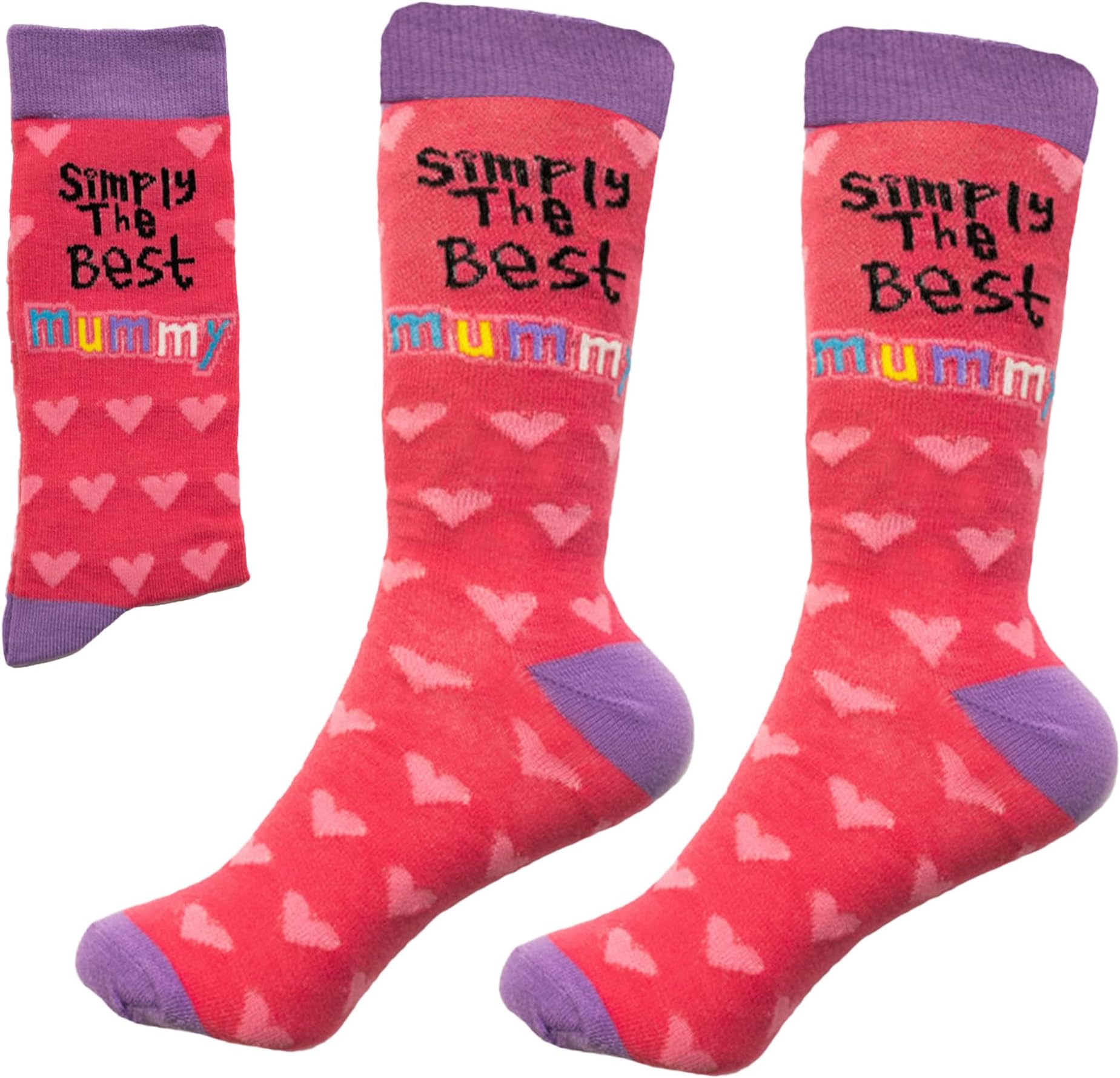 Simply The Best Novelty Socks For Men Women Girls Boys, Brothers Day, Sisters Day, Mothers Day, Fathers Day Christmas Birthday Gift