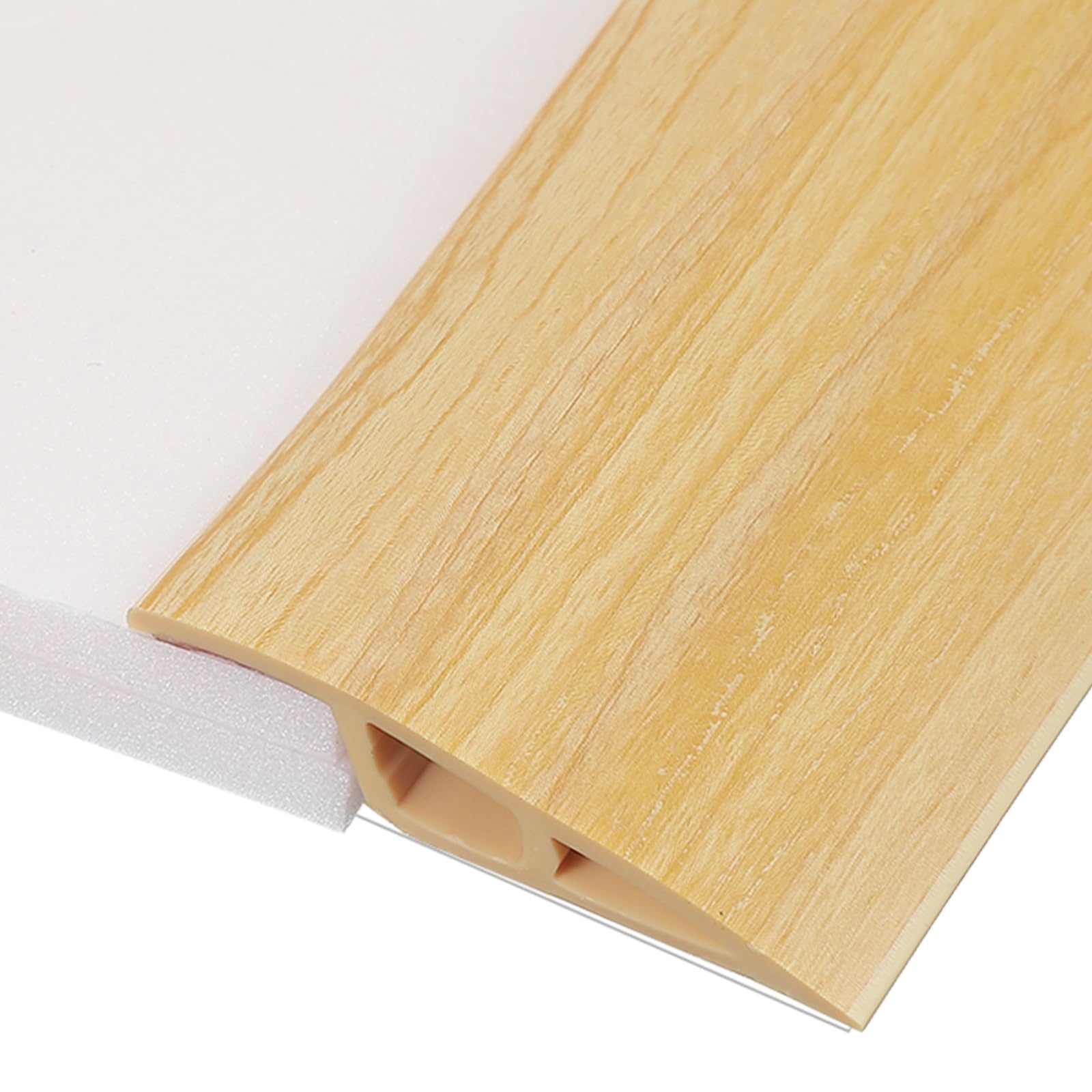 Bande de transition autocollante marron pour dénivelé de 0,6 cm à 0,9 cm