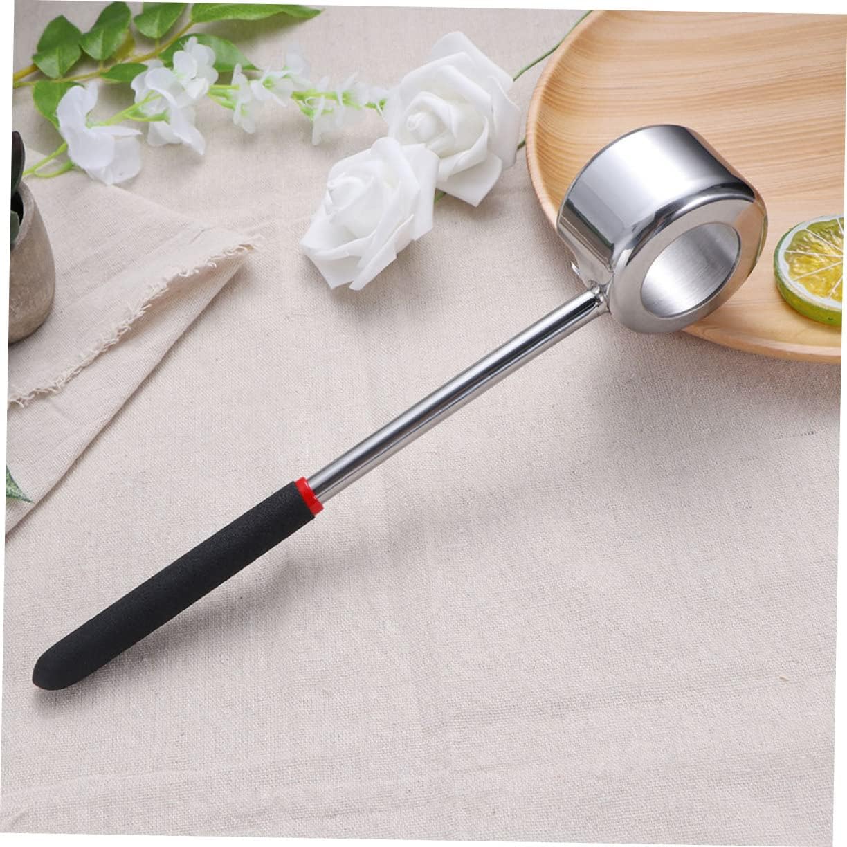 SHOWERORO 2pcs Coconut Puncher Stainless Steel Opener Tool Kit Shock Absorbing Grip for Easy Coconut Opening