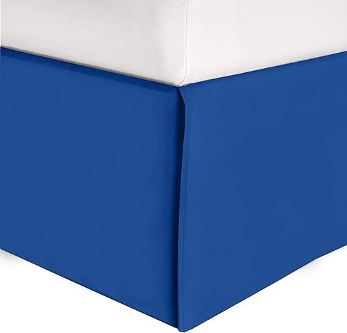 Miniatura 8 de Elegant Comfort Falda de cama sólida de 1 pieza, 1500 microfibra de calidad prémium hotelera, diseño minimalista con un aspecto moderno, fácil