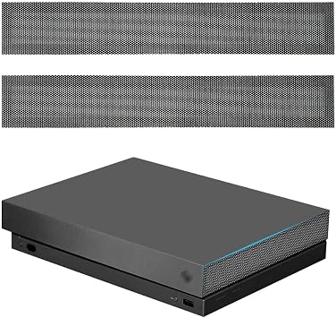 Dust Filter Compatible with X1X, Accessories with 2 PVC Meshs Set - High-Density Breathable Mesh Cover Top & Back Protection