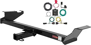 CURT 99301 Class 3 Trailer Hitch with 4‑Pin Wiring Harness