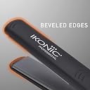 Ikonic Professional Pro Straight Hair Straightener for Women | Ceramic Floating Plates | Adjustable Temperature 130°C–230°C | Instant Heat-Up Technology | Frizz-Free, Smooth & Sleek Styling | Salon Professional Hair Styling Tool | Black gallery image