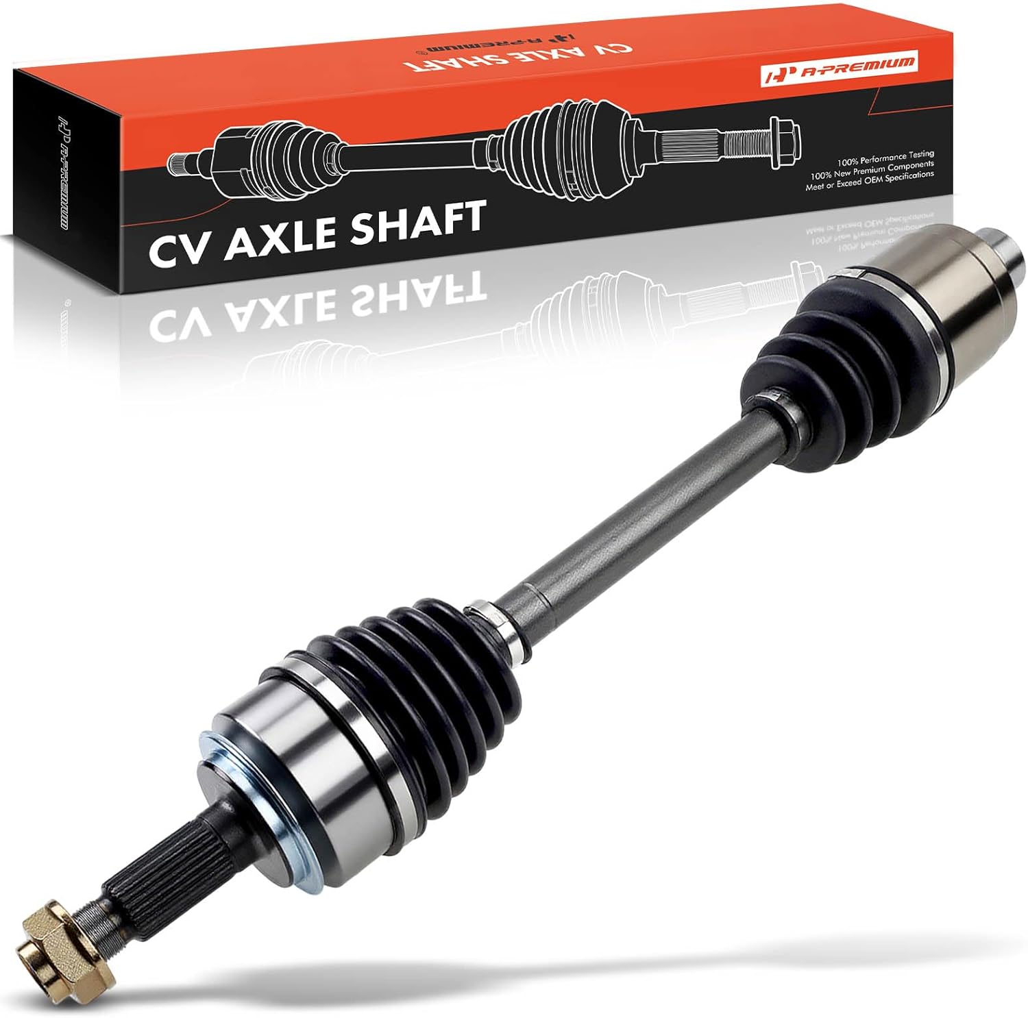 A-Premium CV Axle Shaft Assembly Compatible with Acura CSX 2007-2010 & Honda Civic 2006-2011, L4 2.0L, Front Right Passenger Side, Replace# 44305SVBA02