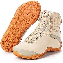 Waterproof Hiking Boots, Lightweight Trail Hiking Boots with Non-Slip Sole, Comfortable Outdoor Boots for Hiking, Hunting &amp; Rugged Terrain