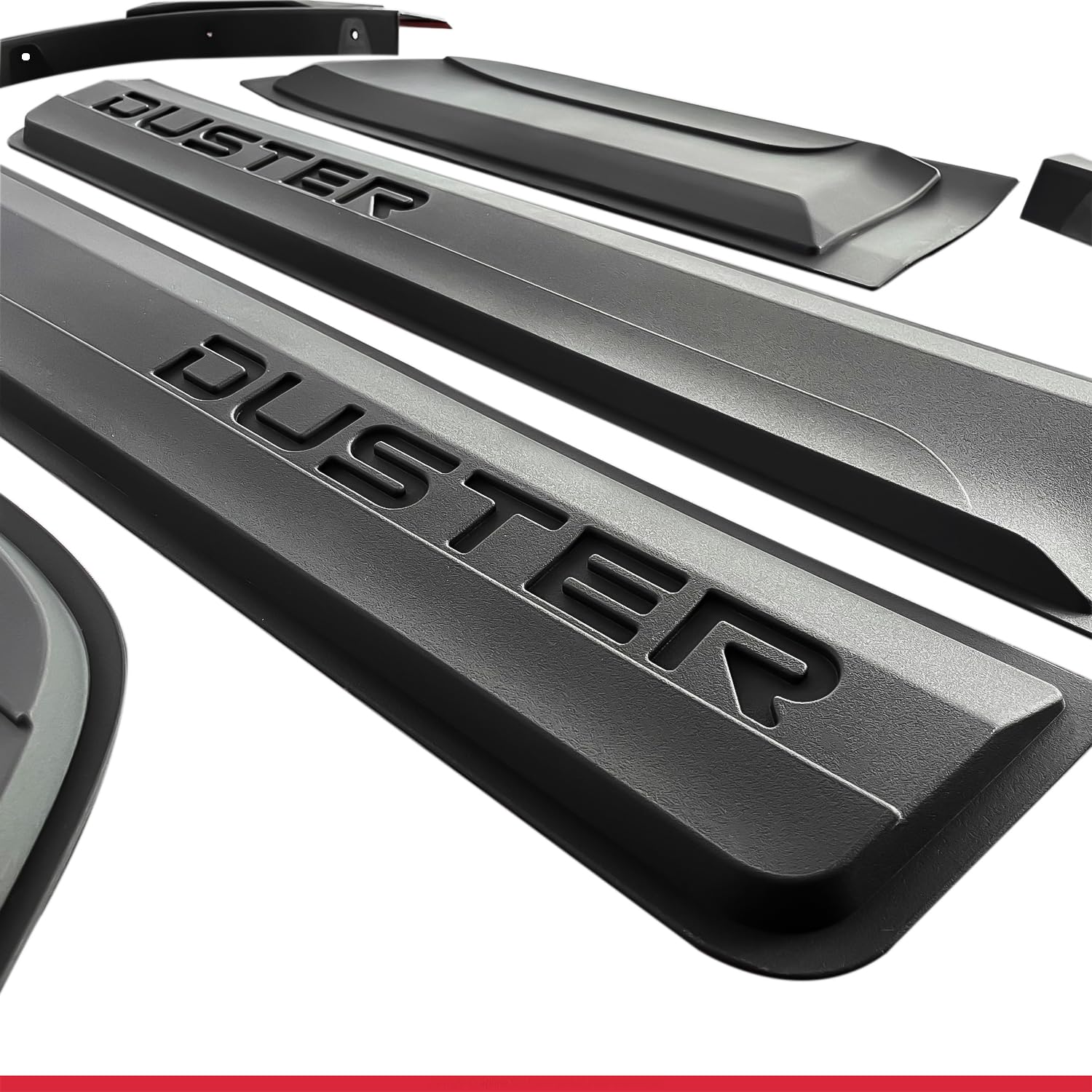 Compatible con Dacia Duster 2018-2024 Fender Protector de paso de rueda parachoques Guardabarros y protección lateral Protección de la carrocería del coche Kit NOİR