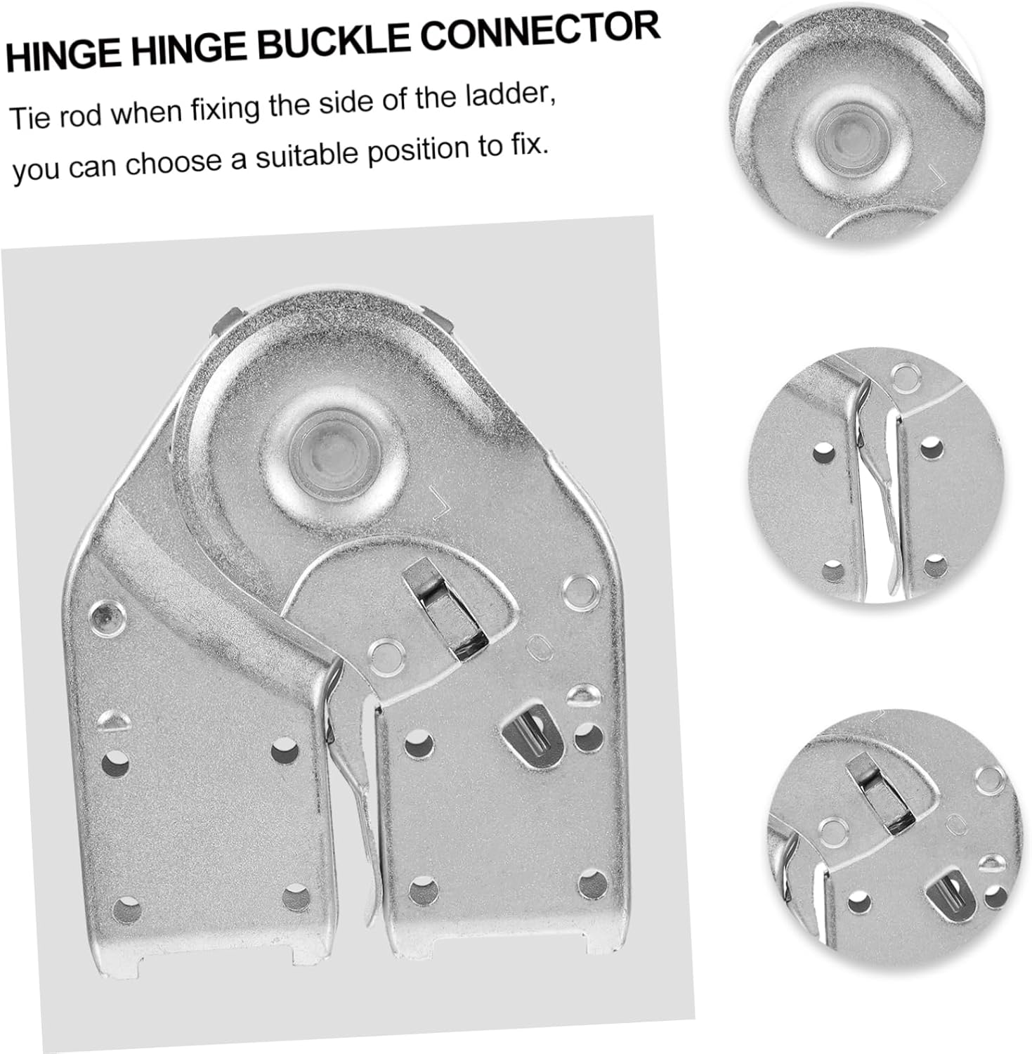 2Pcs Ladder Hinge Folding Hinges for Step Ladders Durable Soft Closing Design Heavy Duty for Home and Photography Ladders