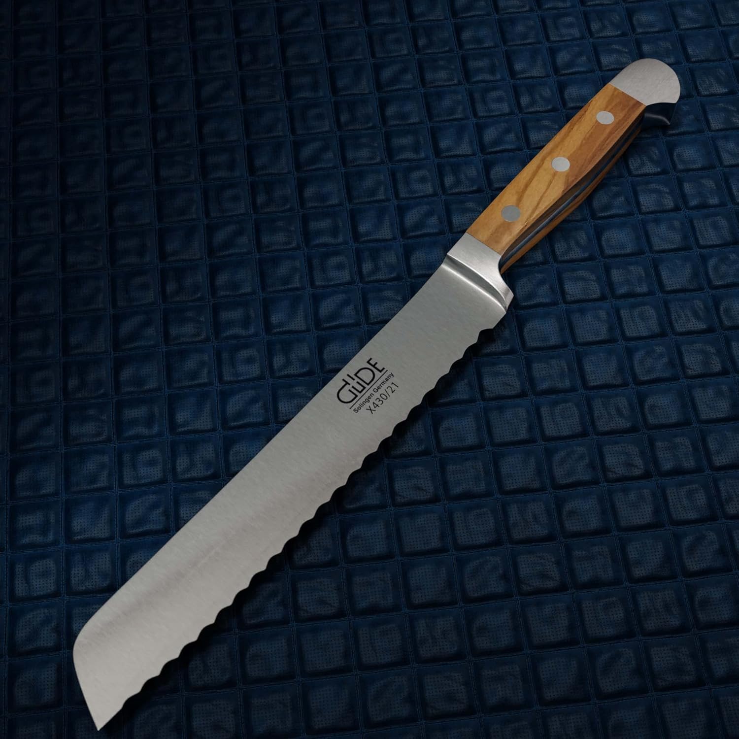 定番 ジャーマン ブレッドナイフ GERMAN BREAD KNIFE ゾーリンゲン ドイツ製 ブナ 無塗装 パンナイフ パン切り包丁 RR