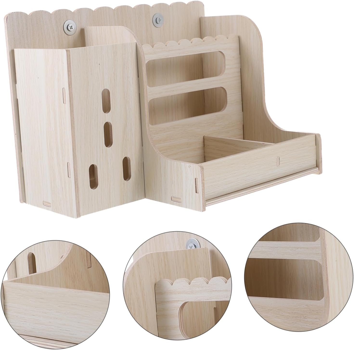 Bunny Feeder Holder Sturdy Hay Rack for Rabbits Guinea Pigs and Animals Design Easy to Use Capacity for Less Waste