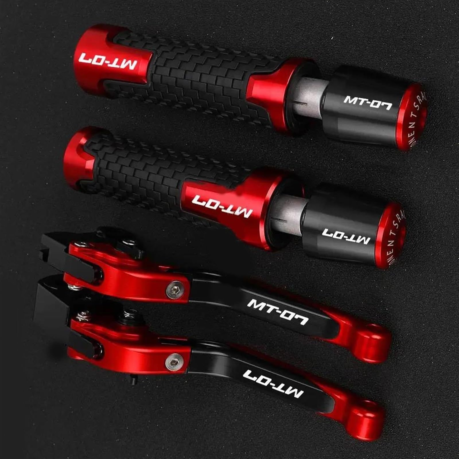 Levier de frein moto en alu anodisé résistant pour Yamaha MT07 Tracer