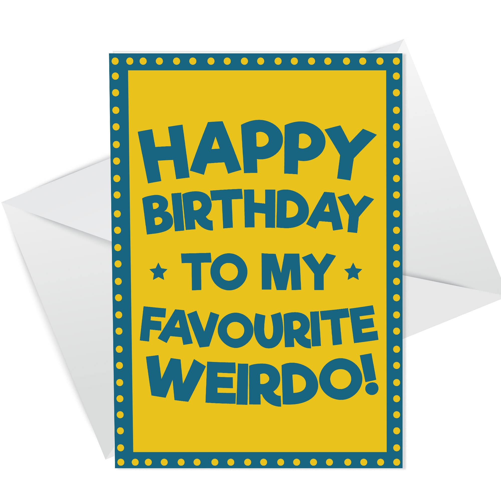 RED OCEAN Funny Birthday Card For Your Partner Novelty Joke Card For Friend Him or Her
