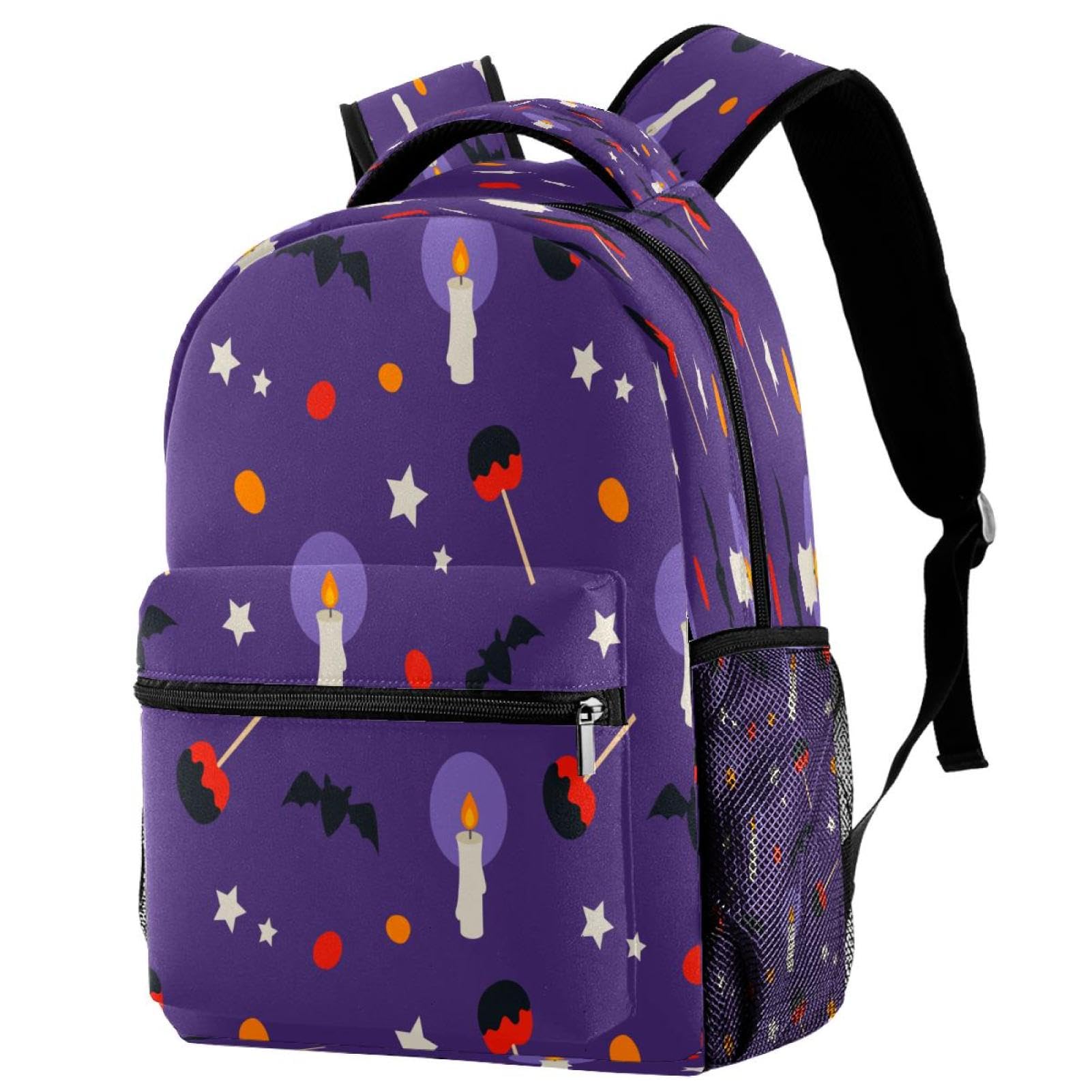 Sac à dos bougie multicolore pour le collège et les loisirs