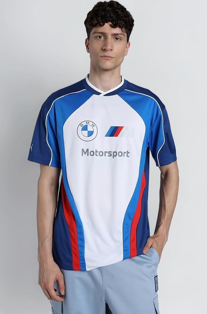 PUMA Men, BMW MMS LIFESTYLE JERSEY UNI, Pro Blue-M Color, L
